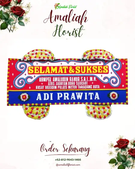 Papan Bunga Ucapan Selamat Wedding Venue Gunung Putri